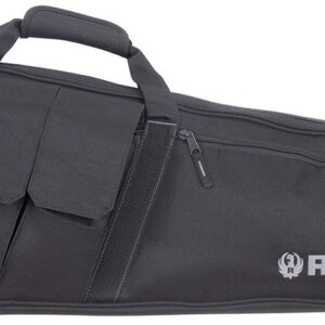 Ruger 27932 Defiance Tactical Rifle Case 42" Black Endura with Ruger Logo, Carry Handle, Knit Lining, Mag Pocket, Accessory Pockets & Lockable Zipper