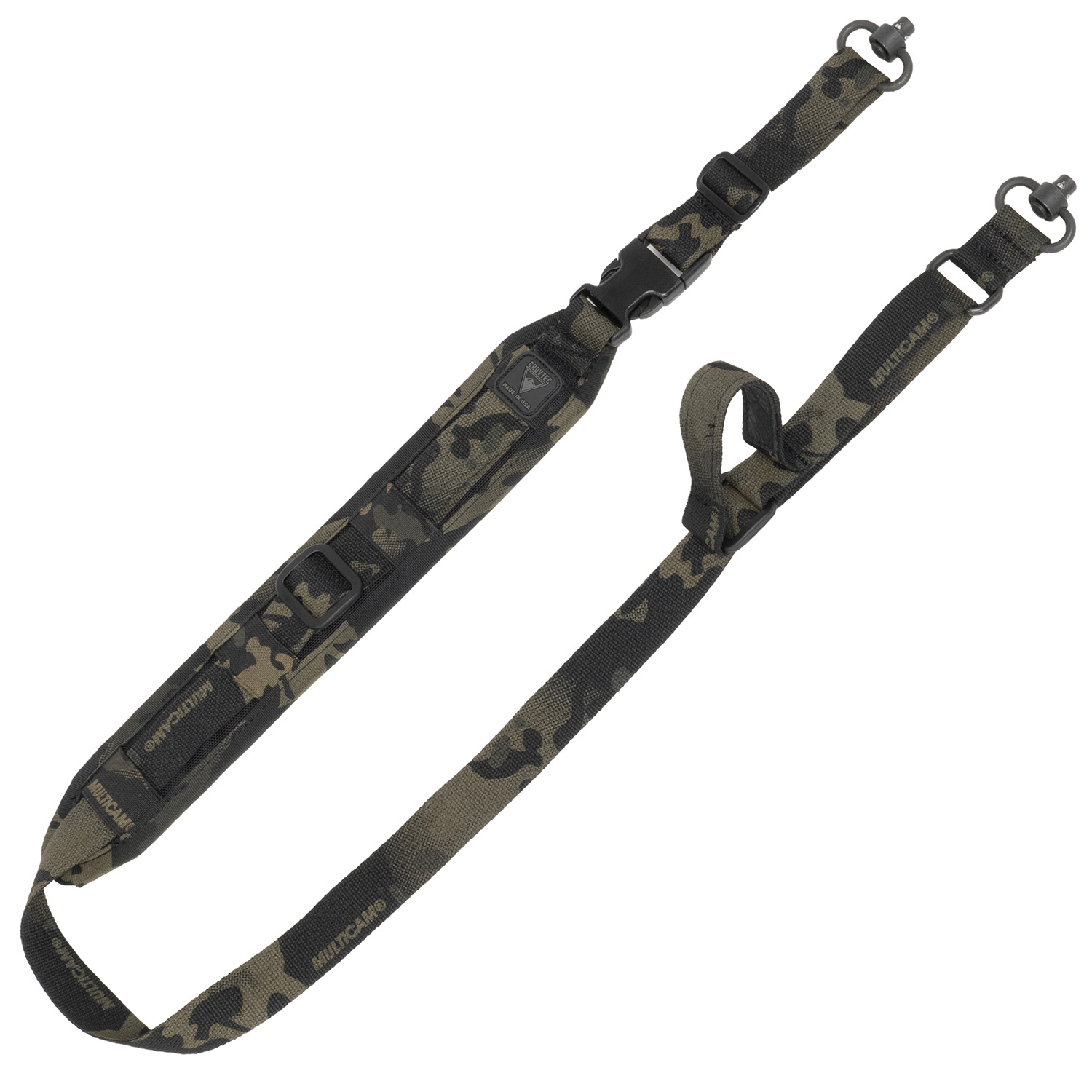 GrovTec US Inc GTSL326 QS 2-Point Sentinel Black Multi-Cam Adjustable Rifle/Shotgun