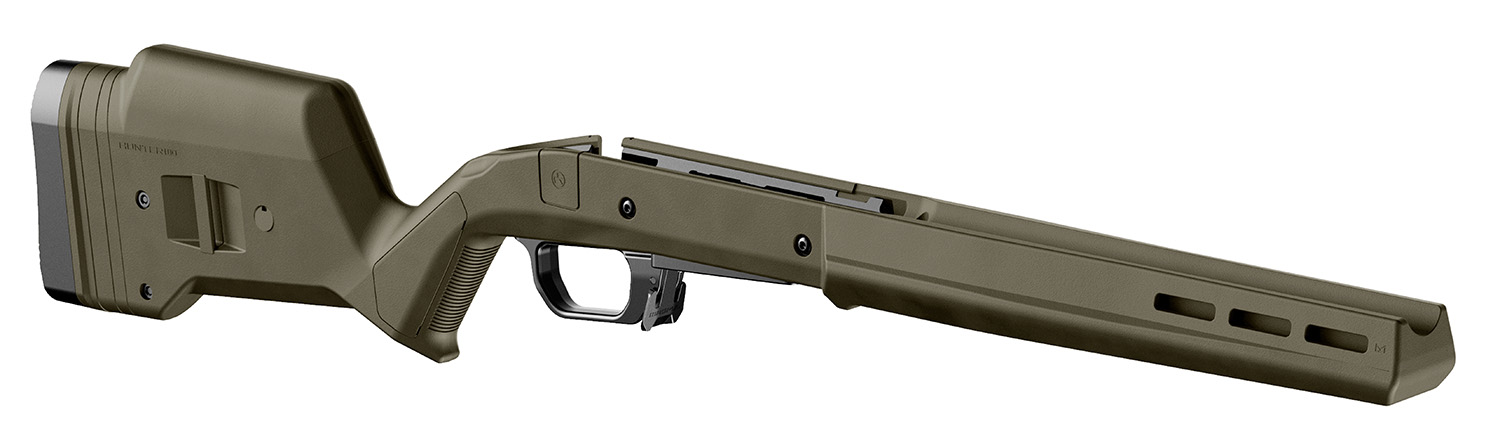 Magpul MAG1069-ODG-LT Hunter 110 Stock Fixed with Aluminum Bedding & Adj Comb OD Green Synthetic Savage 110 Short Action Left Hand