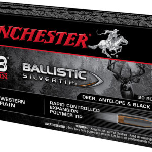 Winchester Ammo SBST68W Ballistic Silvertip 6.8Western 170gr Rapid Controlled Expansion Polymer Tip 20 Per Box/10 Case