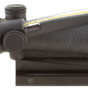 Trijicon 100146 ACOG Matte Black 3.5x35mm Illuminated Amber Chevron .223/5.56 BDC Reticle