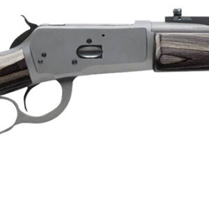 Chiappa Firearms 920409 Wildlands 1892 Full Size 44 Mag 5+1 16.50" Mystikote Dark Gray Steel Barrel, Mystikote Dark Gray Picatinny Rail Steel Receiver, Fixed Gray Laminate Stock