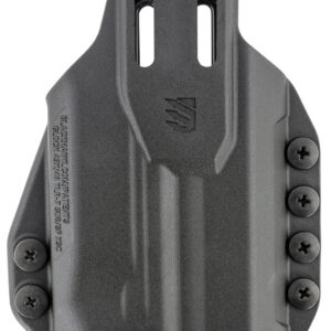 Blackhawk 416476BK Stache IWB Size 76 Black Polymer Belt Clip Compatible w/Glock 43X/48 w/SureFire XSC Ambidextrous