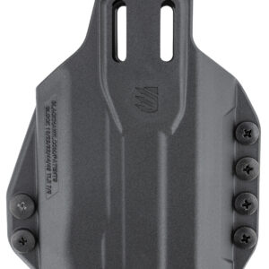 Blackhawk 416302BK Stache IWB Size 02 Black Polymer Belt Clip Compatible w/Glock 19/23/32/45 Belt 1.50" Wide Ambidextrous