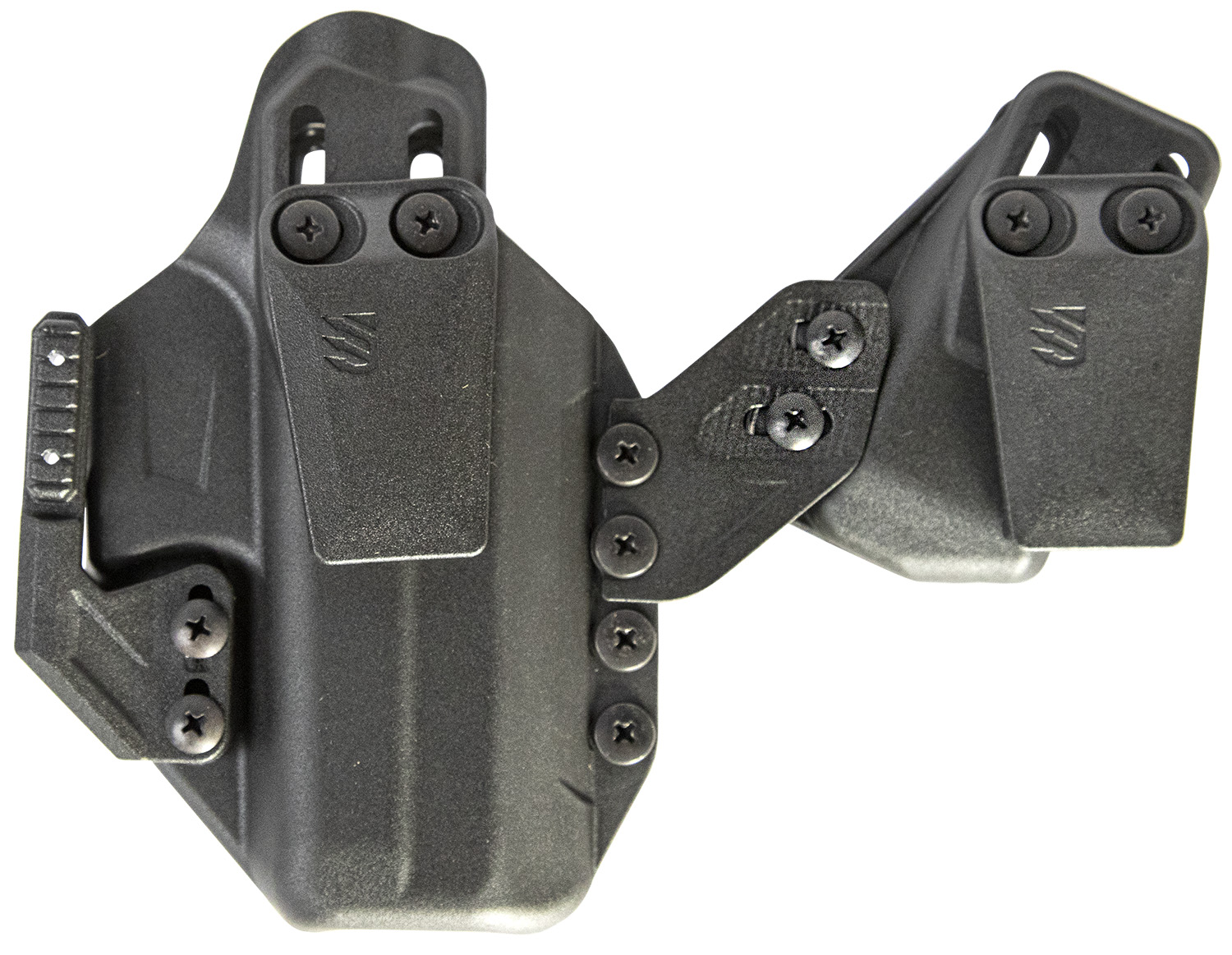 Blackhawk 416163BK Stache IWB Size 63 Black Polymer Belt Clip Fits S&W Shield 9/40 Ambidextrous