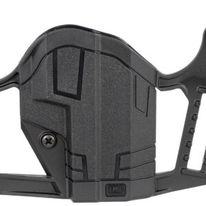 Uncle Mike's 79077 Apparition IWB/OWB Belt Clip Mount Compatible w/Glock 43/43X/Springfield Hellcat Black Polymer Ambidextrous