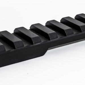 Talley P00252412 Picatinny Rail Picatinny Black Anodized Aluminum Fits Browning T-Bolt 0 MOA
