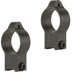 Talley 22CZRL Rimfire Rings Black CZ 452 European/455/457/512/513 1" Low 0 MOA