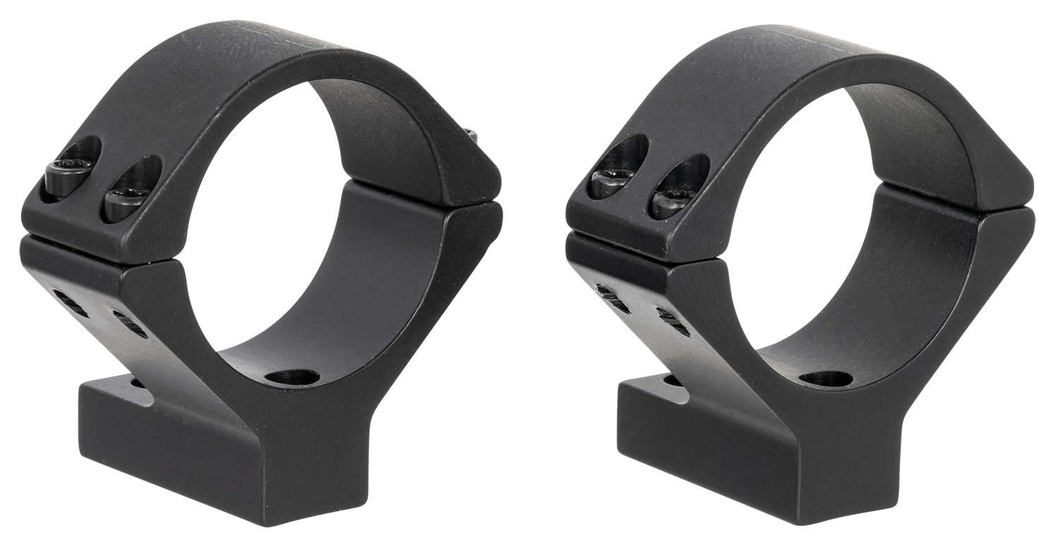 Talley 730759 Scope Mount/Ring Combo Black Anodized Aluminum 30mm Tube Tikka T1/T1X Low Rings 0 MOA