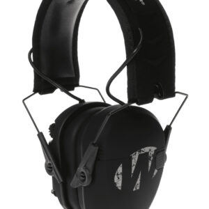 Walker's GWPRSEMFS Razor Slim Electronic Freedom Muff 23 dB Over the Head Black w/Distressed Walker's Logo Polymer