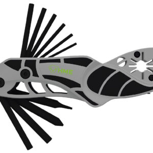 HME HMEATWRBH 14-In-1 Archery  Black/Gray Metal Folding