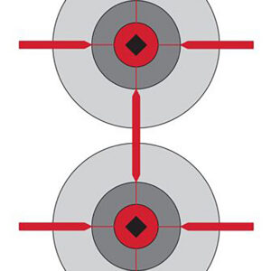 Birchwood Casey 37031 EZE-Scorer Bullseye Paper Target 23" x 35" 100 Per Pkg
