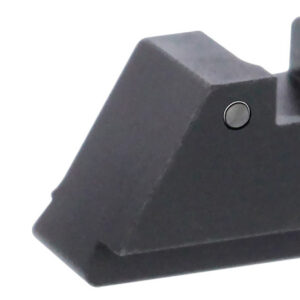 AmeriGlo GL452 Optic Compatible Sight Set for Glock XL Tall Green Tritium Orange Outline Front Sight-Green Tritium Black Outline Rear Sight