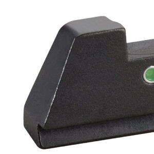 AmeriGlo GL391 Optic Compatible Sight Set for Glock XL Tall Green Tritium LumiGreen Outline Front Sight-Green Tritium Rear Sight