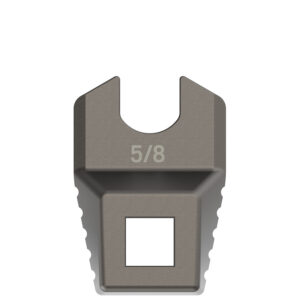 Real Avid AVMF58MDW Master -Fit Muzzle Device Wrench 5/8" Titanium Titanium/Stainless Steel AR-Platform Free-Float Handle