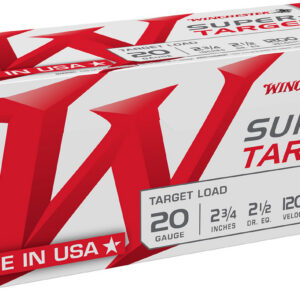 Winchester Ammo TRGT207VP Super-Target 20Gauge 2.75" 7/8oz 7.5Shot 100 Per Box/2 Case