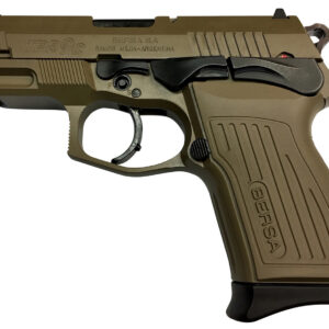 Bersa TPR9CFDE TPRC  Sports South Exclusive 9mm Luger 13+1, 3.50" Black Steel Barrel, Flat Dark Earth Serrated Steel Slide & Aluminum Frame w/Picatinny Rail, Ambidextrous