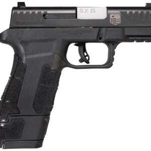 Diamondback DB0300P001 AM2 Sub-Compact Frame 9mm Luger 17+1, 3.50" Stainless Steel Barrel, Black Nitride Serrated Stainless Steel Slide, Black Polymer Frame w/Picatinny Rail & Polymer Grip