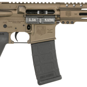 Diamondback DB1915K071 DB15 5.56x45mm NATO 30+1 10" Black Nitride Threaded Barrel, M-LOK Handguard, Midnight Bronze Aluminum Picatinny Rail Receiver, Black Buffer Tube, Black Magpul Grip, Right Hand
