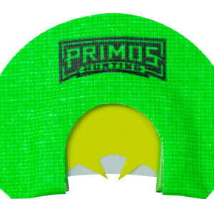 Primos PS1265 The Veronica Diaphragm Call Triple Reed Turkey Hen Sounds Green Plastic Spur Cut