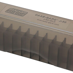 MTM Case-Gard J20MLD41 Slip-Top Ammo Box 30-30 Win/45-70 Gov Clear Smoke Polypropylene 20rd