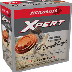 Winchester Ammo WE12GT65 Super X Xpert High Velocity 12Gauge 2.75" 1oz 6.5Shot 25 Per Box/10 Case