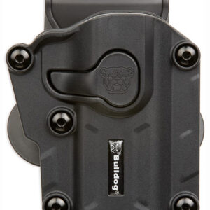 Bulldog MX001SC Max Multi Fit OWB Black Polymer Paddle Fits Sig P250/P320 Fits S&W M&P 9/40/45 Sub-Compact Right Hand