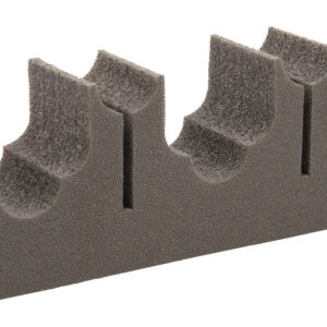 Allen 5658 Firearm & Fishing Rod Magnetic Holder Black Metal/Foam Holds 3 Rifle/Shotgun