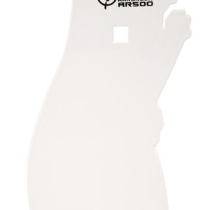 EZ-Aim 15572 Shooting Silhouette Prairie Dog 0.38" Thickness White