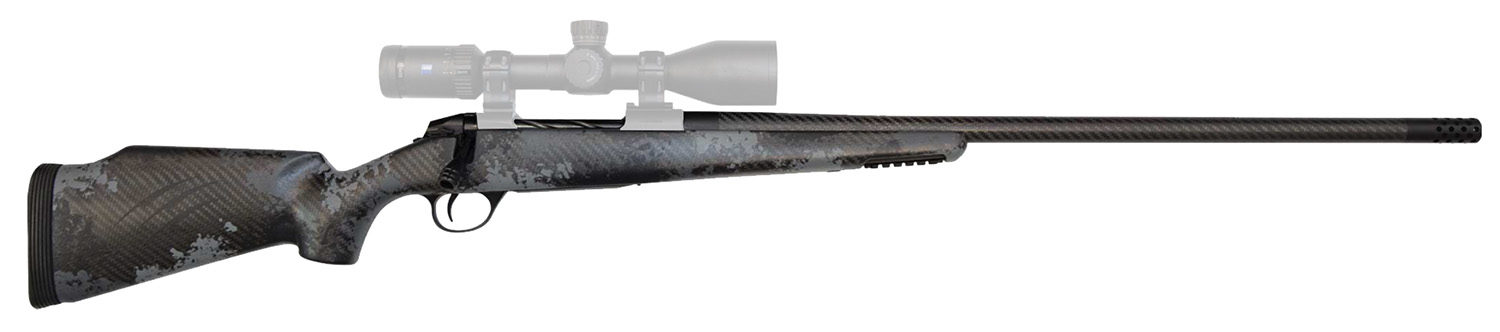 Fierce Firearms LRCTR300WINBBOV4 CT Rival LR 300 Win Mag 3+1 24" Carbon Fiber C3 Carbon Fiber Barrel Black Cerakote Titanium Blackout Camo Fixed Fierce Tech C3 Stock Right Hand