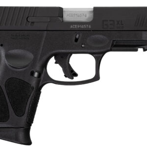 Taurus 1G3XLSR9041 G3XL Compact Frame 9mm Luger 12+1 4" Matte Stainless Steel Barrel, Matte Black Tenifer Serrated Steel Slide, Black Polymer Frame w/Picatinny Rail, Black Polymer Grip, Right Hand