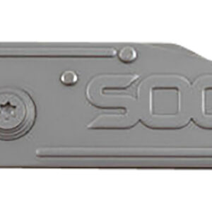 S.O.G SOG-KT1001-C KeyTron 1.80" Folding Plain Clip Point Grey 5Cr13MoV SS Blade/ Grey Stainless Steel Handle