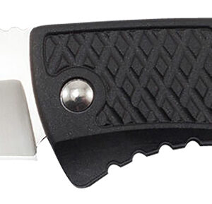 S.O.G SOG-TD1011-C Traction 3.50" Folding Clip Point Plain Satin 5Cr13MoV SS Blade Black Textured GRN Handle Includes Pocket Clip