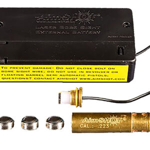 AimShot MBS22320X Modular Bore Sight 223 Rem Brass Includes Batteries