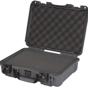 Nanuk 9101007 910 Waterproof Graphite Resin w/ Foam Padding&Airline Approved