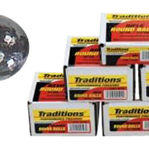 Traditions A1241 Rifle Round Balls 50Cal Lead Ball 177gr 20/Box