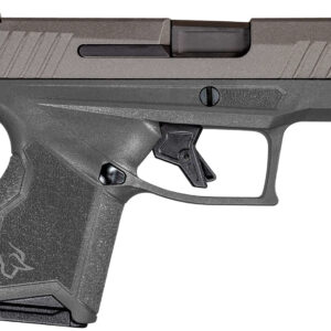 Taurus 1-GX4M93CG GX4 Micro-Compact 9mm Luger Caliber with 3.06" Barrel, 11+1 Capacity, Gray Finish Frame, Serrated Tungsten Gray Cerakote Steel Slide & Interchangeable Backstrap Grip Includes 2 Mags