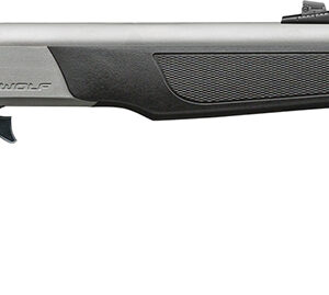 CVA PR2117SVPS Wolf V2 w/Optic 50 Cal 209 Primer 24" Matte Stainless Steel Barrel, Drilled & Tapped Stainless Steel Receiver, Fixed Black Synthetic Stock, KonusShot 3-9x32mm
