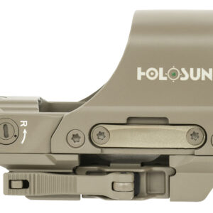 Holosun HE510CGRFDE 510 Flat Dark Earth 1 x 0.91" x 1.26" 2 MOA Green Dot/65 MOA Circle Multi Reticle