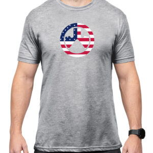 Magpul MAG1281030S Independence Icon Athletic Gray Heather Cotton/Polyester Short Sleeve Small