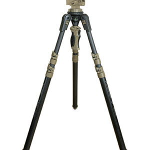Primos 65900 Trigger Stick Apex Tripod made of Aluminum with Carbon Fiber/Flat Dark Earth Accent Finish, 28"-62" Vertical Adjustment & Rubber Feet