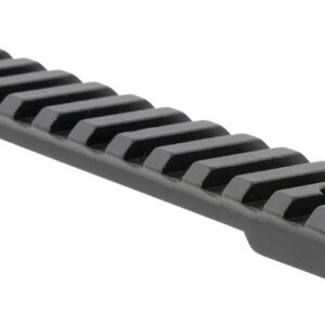Talley PLM258763 Fierce Picatinny Rail  Black Anodized Long Action 20 MOA