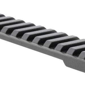 Talley PLM258779 Fierce Rivalry Picatinny Rail  Black Anodized Long Action 20 MOA