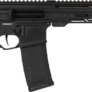 CMMG 30A0E33AB Dissent 300 Blackout 30+1 6.50", Black Cerakote Rec, OEM Grip, Picatinny Buffer Adapter, Zeroed Drop-In Single Stage Trigger