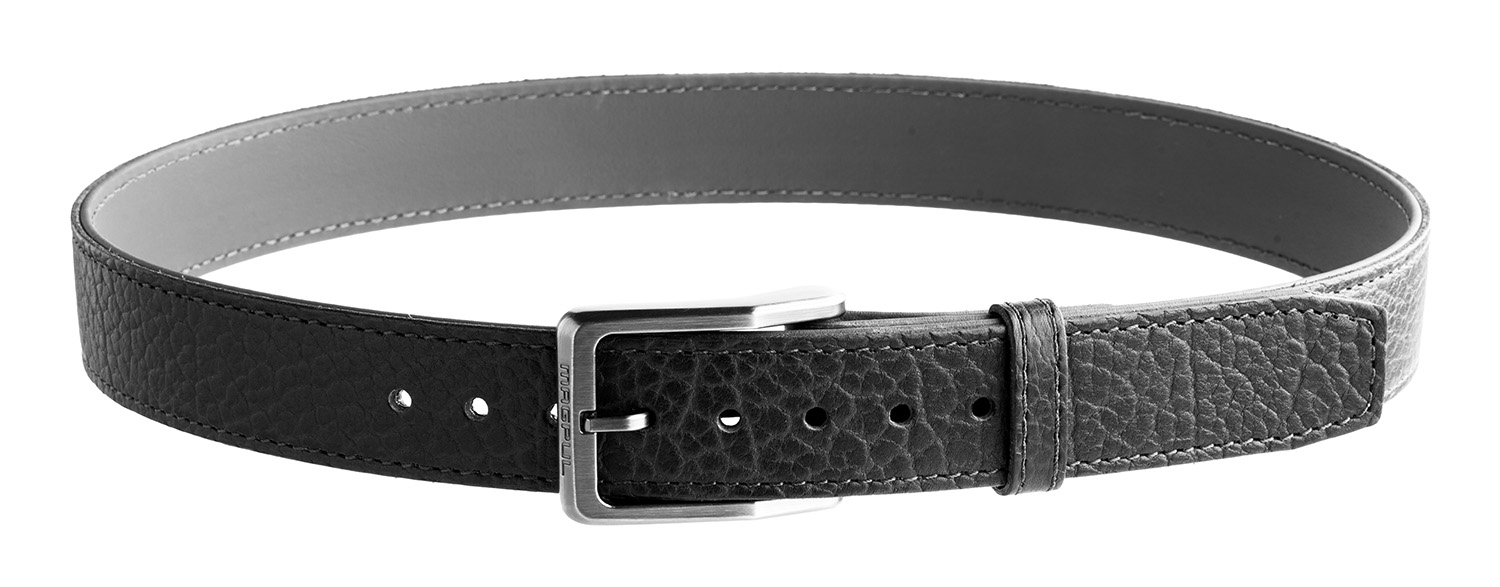 Magpul MAG127900146 Tejas EL Cibolo Black Bison Hide 46" 1.50" Wide Buckle Closure
