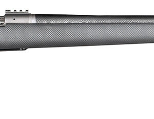 Christensen Arms 8010800700 Summit TI Full Size 6.8 Western 3+1, 24" Natural Titanium Steel Threaded Barrel, Natural Titanium Aluminum Receiver, Natural Carbon Fiber Fixed Sporter Stock