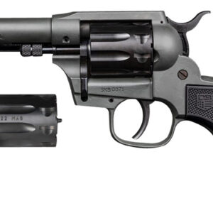 Diamondback DB0500A051 Sidekick 22 LR/22 Mag 9 Shot, 4.50" Dark Gray Cerakote Steel Barrel & Cylinder, Dark Gray Cerakote Zinc Alloy Frame, Black Polymer Grip, Hammer Safety, Exposed Hammer