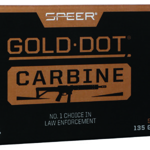 Speer 59GDC1 Gold Dot 9mmLuger 135gr Hollow Point 50 Per Box/20 Case