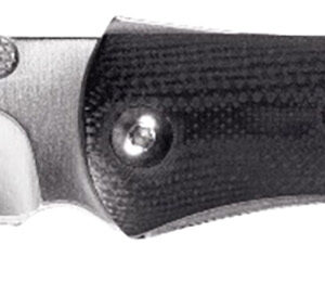 CRKT M4-02M M4-02M 3.25" Plain Satin 8Cr13MoV SS Blade Black/White Resin Infused Fiber w/G10 Bolster Handle Includes Pocket Clip