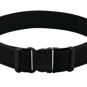 Uncle Mikes-leather(1791) BLTUM40/44MBL Gun Belt Matte Black Leather 40/44 1.50" Wide Buckle Closure